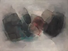 Samson Flexor, Sem Título, 1963, óleo sobre tela