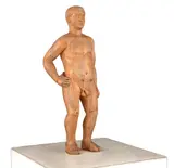 Sem Título by Edgard de Souza, 1991, escultura em madeira, offered Nov 2024