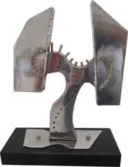Árvore by Nicolas Vlavianos, 1973, inox e alumíno com base em madeira pintada, offered Oct 2024