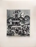 Tarsila do Amaral, Carnaval Em Madureira, 1970, água-forte e água-tinta sobre papel