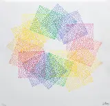 Julio Le Parc, Composição, 2018, litogravura