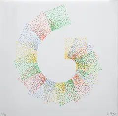 Composição by Julio Le Parc, 2018, litografia, offered Oct 2024