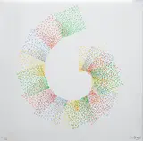 Julio Le Parc, Composição, 2018, litografia