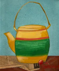 Sem Título by Gustavo Rosa, 1993, técnica mista sobre tela, offered Oct 2024
