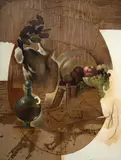 Sérgio Ferro, Sem Título, 1991, óleo sobre tela