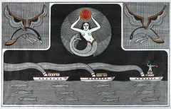 O Rapto Do Sol by Gilvan Samico, 1984, xilogravura, offered Oct 2024