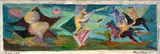 Iberê Camargo, Alegoria - Estudo Para Painel, óleo sobre madeira