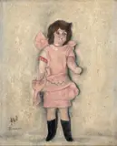 Toshio Bando, A Boneca, óleo sobre tela