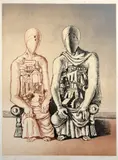 Giorgio de Chirico, Sem Título, litogravura