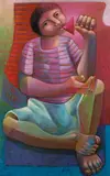 Adélio Sarro, Doce Sabor da Vida, 1994, óleo sobre tela