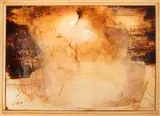 Maternidade em Dourado by Carlos Araujo, óleo sobre madeira, offered Oct 2024