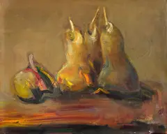 Frutas by Danilo Di Prete, óleo sobre tela, offered Oct 2024