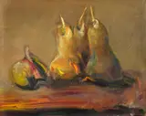 Danilo Di Prete, Frutas, óleo sobre tela