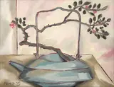 Chen Kong Fang, Sem Título, 1989, óleo sobre tela