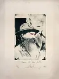 Alex Flemming, O Homem do Passa Quatro, 1979, gravura em metal sobre papel