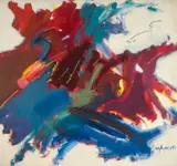 Luiz Aquila, Sem Título, 1983, óleo sobre tela