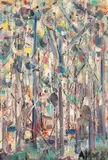 Antonio Augusto Marx, Sem Título, 1992, óleo sobre tela