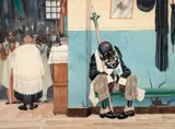 Sem Título by Diógenes Paes, aquarela sobre papel, offered Oct 2024