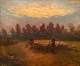 Antonio Rocco, Sem Título, óleo sobre tela colado em eucatex