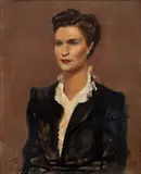 Retrato de Myriam by Candido Portinari, 1943, óleo sobre tela, offered Oct 2024