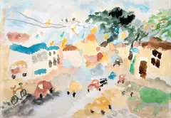 Sem Título by Thomaz Ianelli, aquarela sobre papel, offered Oct 2024