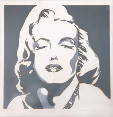 Marilyn Monroe by Maurício Nogueira Lima, 1977, serigrafia, offered Oct 2024