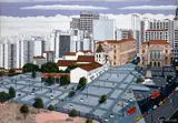 Patio Do Colégio by Agostinho Batista de Freitas, 1987, óleo sobre tela, offered Oct 2024
