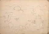 Tarsila do Amaral, Paisagem de Tiradentes Com Dois Panoramas de Igreja