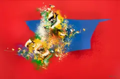Sem Título by Yugo Mabe, 2005, óleo sobre tela, offered Oct 2024