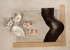 Sem Título by Hudinilson Júnior, 1978, técnica mista sobre papel, offered Oct 2024