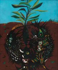 Sem Títilo by Genaro de Carvalho, óleo sobre tela, offered Sep 2024