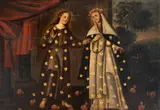 Untitled by Santa Rosa de Lima e Nossa Senhora, óleo sobre tela, offered Sep 2024