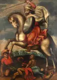 Santiago, Untitled, óleo sobre tela