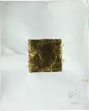 Thriller by Nelson Felix, 2018, impressão sobre folha de ouro sobre papel, offered Sep 2024