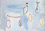 Sem Título by Thomaz Ianelli, óleo diluido sobre papel, offered Sep 2024