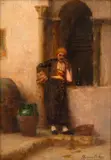 Rubens Santoro, Personagem Árabe à Janela