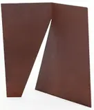 Sem Titulo by Amílcar de Castro, 1998, corte e dobra chapa quadrada, offered Sep 2024