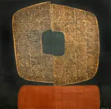 Cleber Gouvêa, Elo Não Encontrado, 1973, óleo sobre tela (nitrocelulose)