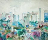 Antonio Augusto Marx, Sem Título, óleo sobre tela
