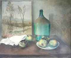 Natureza Morta by Francisco Rebolo, 1940, óleo sobre tela, offered Sep 2024