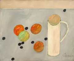Natureza Morta by Gustavo Rosa, 1981, óleo sobre tela, offered Sep 2024