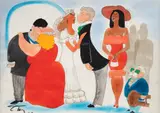Lanfranco Aldo Ricardo Vaselli Cortelline Rossi, O Casamento