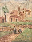 Amadeo Lorenzato, O Caminho, óleo sobre tela