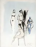 Carybé, Nu Feminino