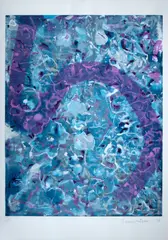 Abstrato by Tomie Ohtake, 1997, serigrafia, offered Sep 2024