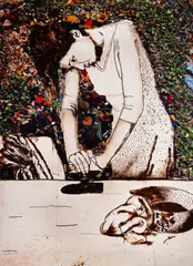 Isis - Mulher Passando by Vik Muniz, fotografia, offered Sep 2024
