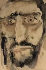 Cristo by Alberto da Veiga Guignard, 1939, aquarela sobre papel, offered Sep 2024