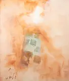 Carlos Araujo, Sem Título, óleo sobre madeira