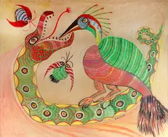 Sem Título by Francisco Da Silva, guache sobre papel, offered Sep 2024