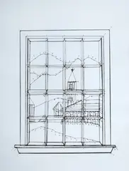 Vik Muniz, Reflexion, 1995, fotografia de emulsão de prata